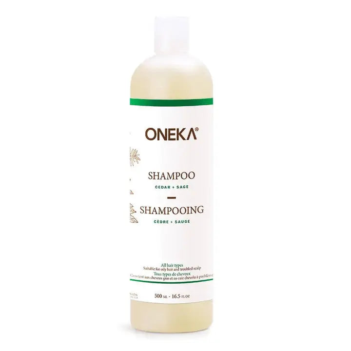 Oneka Cedar and Sage Shampoo