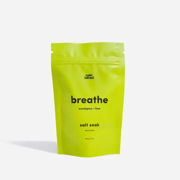 Bath Salt Soak- Breathe