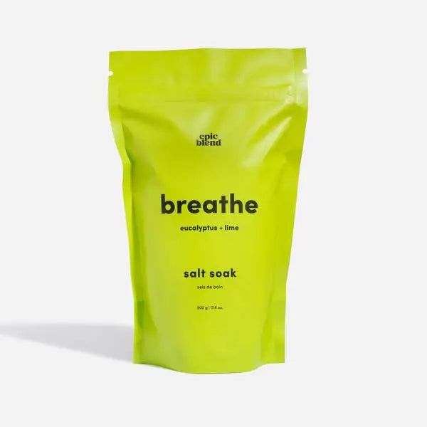 Bath Salt Soak- Breathe