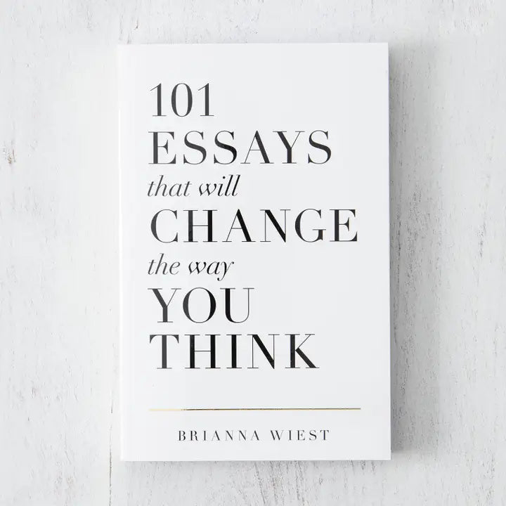 Book- 101 Essays That Will Change the Way You Think