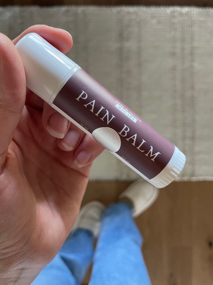 . Pain Balm stick- Headache + Tension Relief