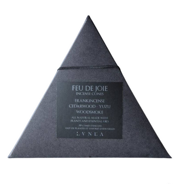 FEU DE JOIE | Incense Cones - frankincense, cedarwood, yuzu