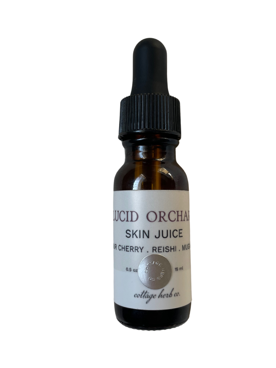 . Lucid Orchard Skin Juice- Sour Cherry + Reishi + Mugwort